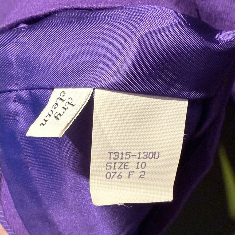 Vintage Pendleton Purple Women's Blazer - Picture 4 of 5